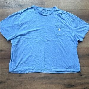 Polo by Ralph Lauren Light Blue Short Sleeve Tee ! XXL